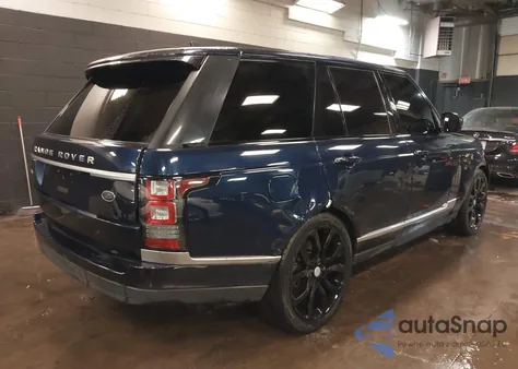 2016 Land Rover Range Rover 3.0L V6 Supercharged Hse z USA, uszkodzony, nr VIN SALGS2VF1GA254833